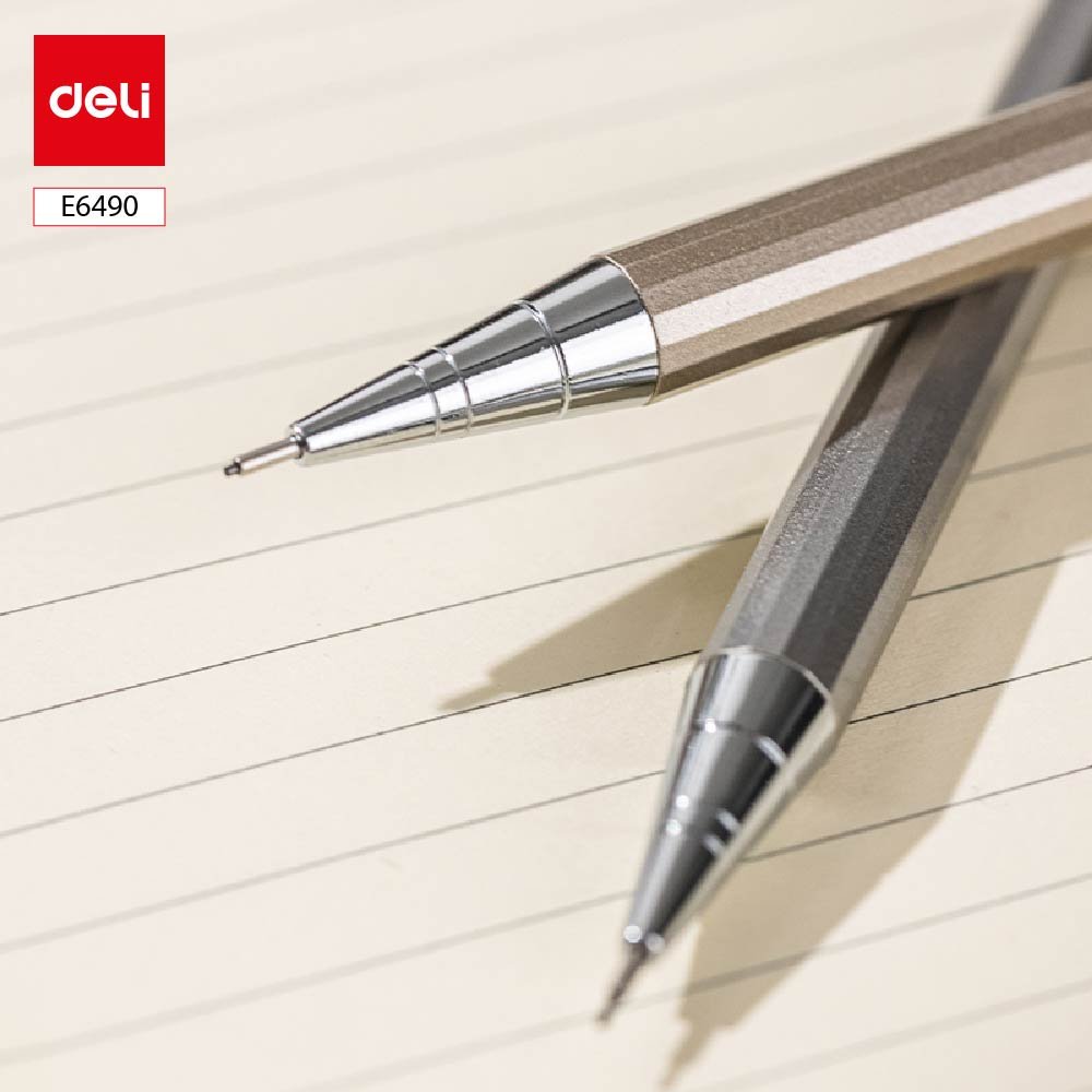 ديلي قلم رصاص كباس - 0.5 مم - بدن معدن ألوان مختلفة - E6490